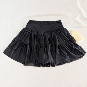 New Blogilates Women's Ballerina Skort Athletic Activewear Black XS (0-2)